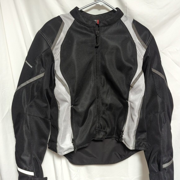 Firstgear Jackets & Blazers - First Gear Mesh-Tex 13 Womens Motorcycle Jacket Black Large